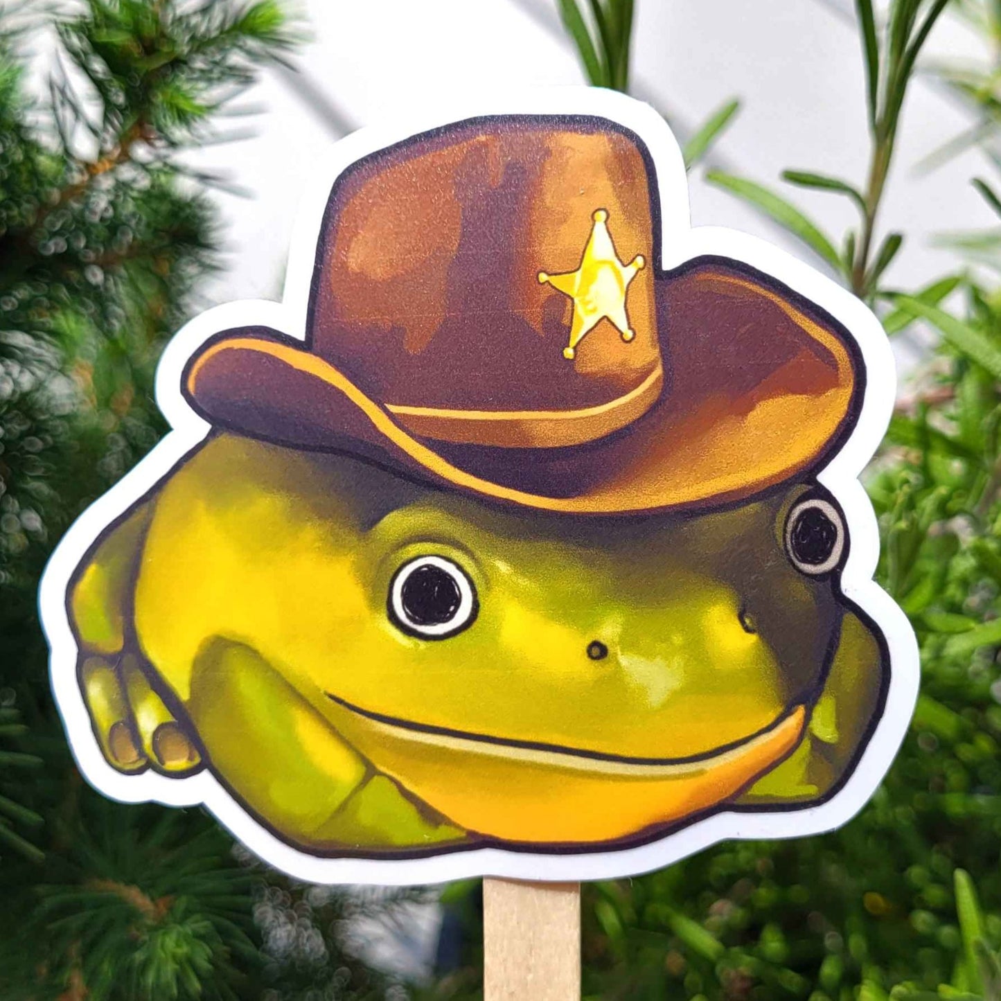 sheriff robbit sticker