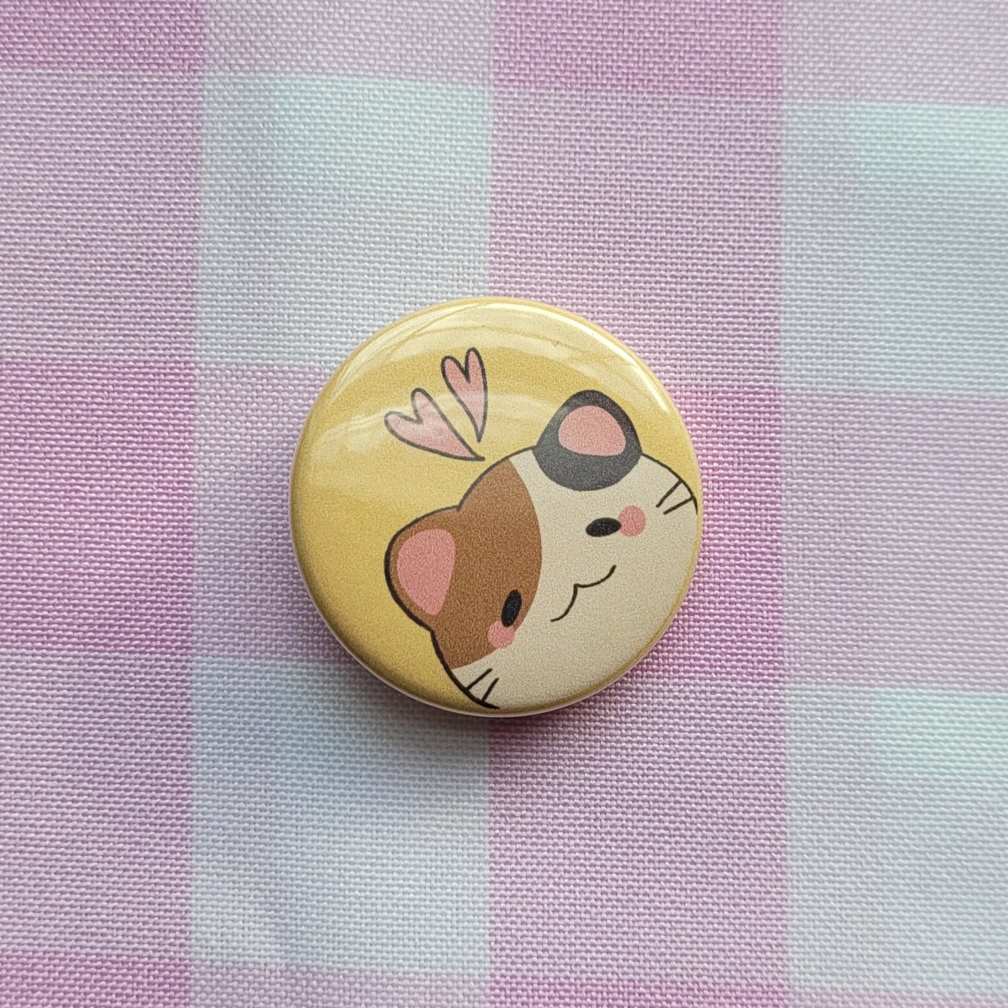 pet button pin set
