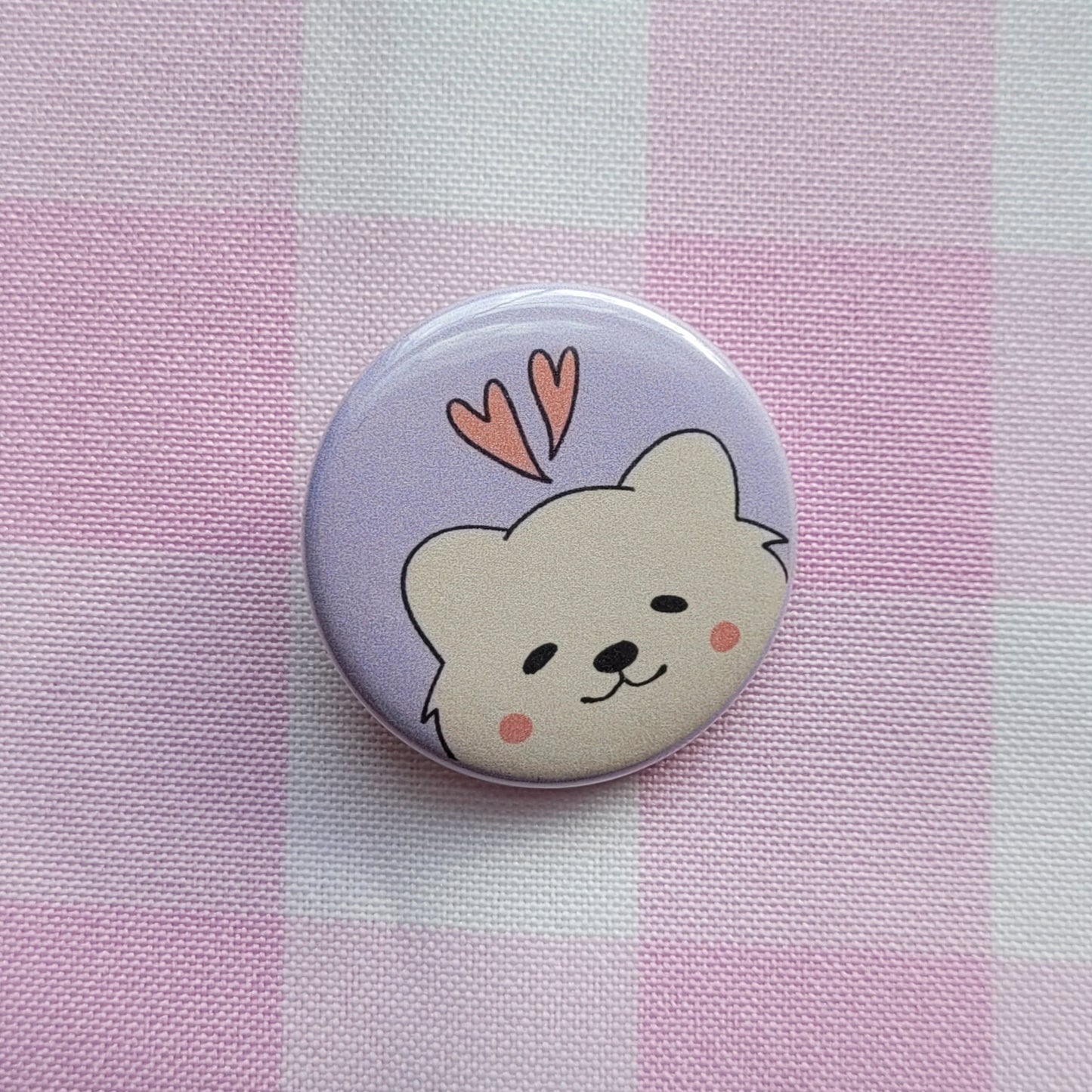 pet button pin set