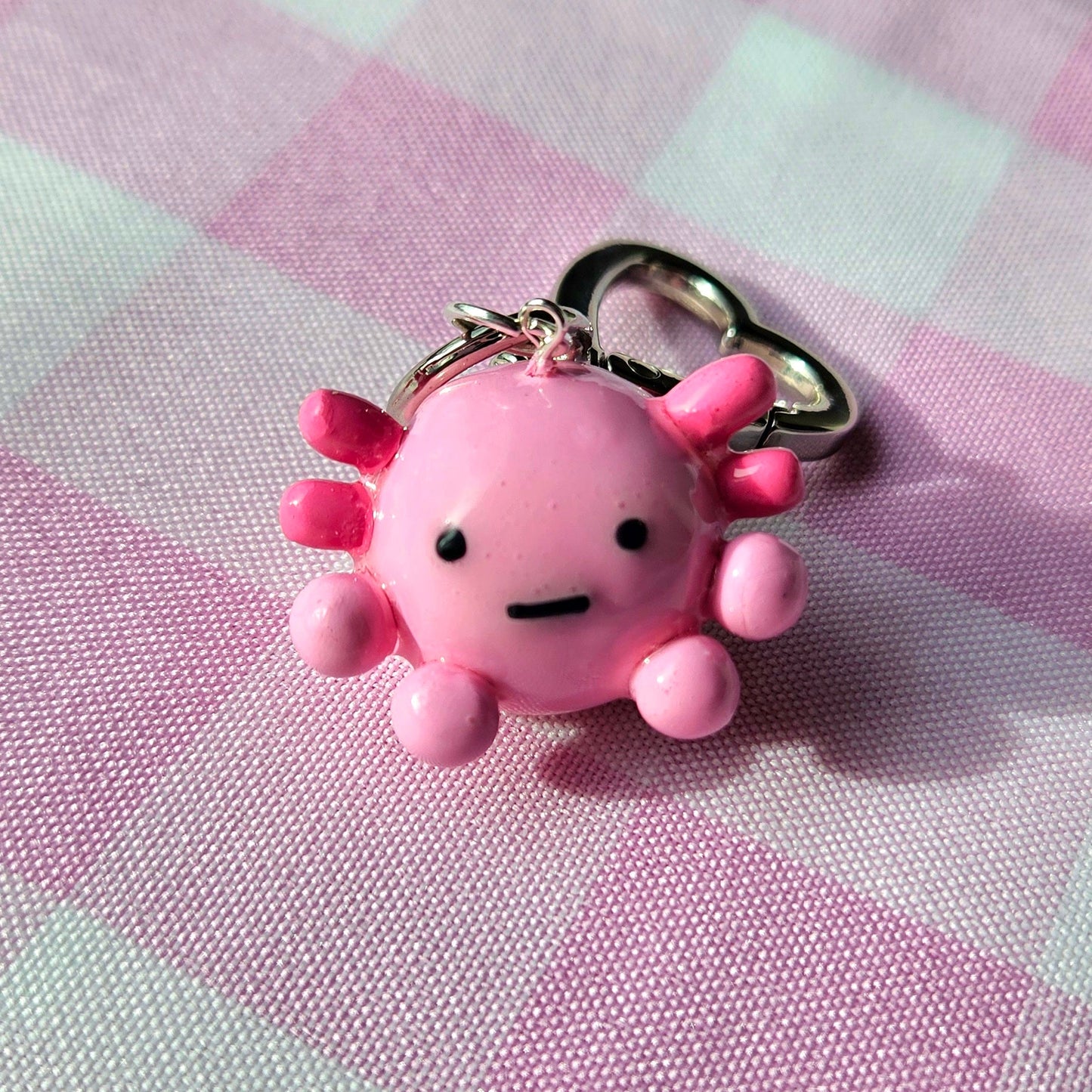 axolotl keychain