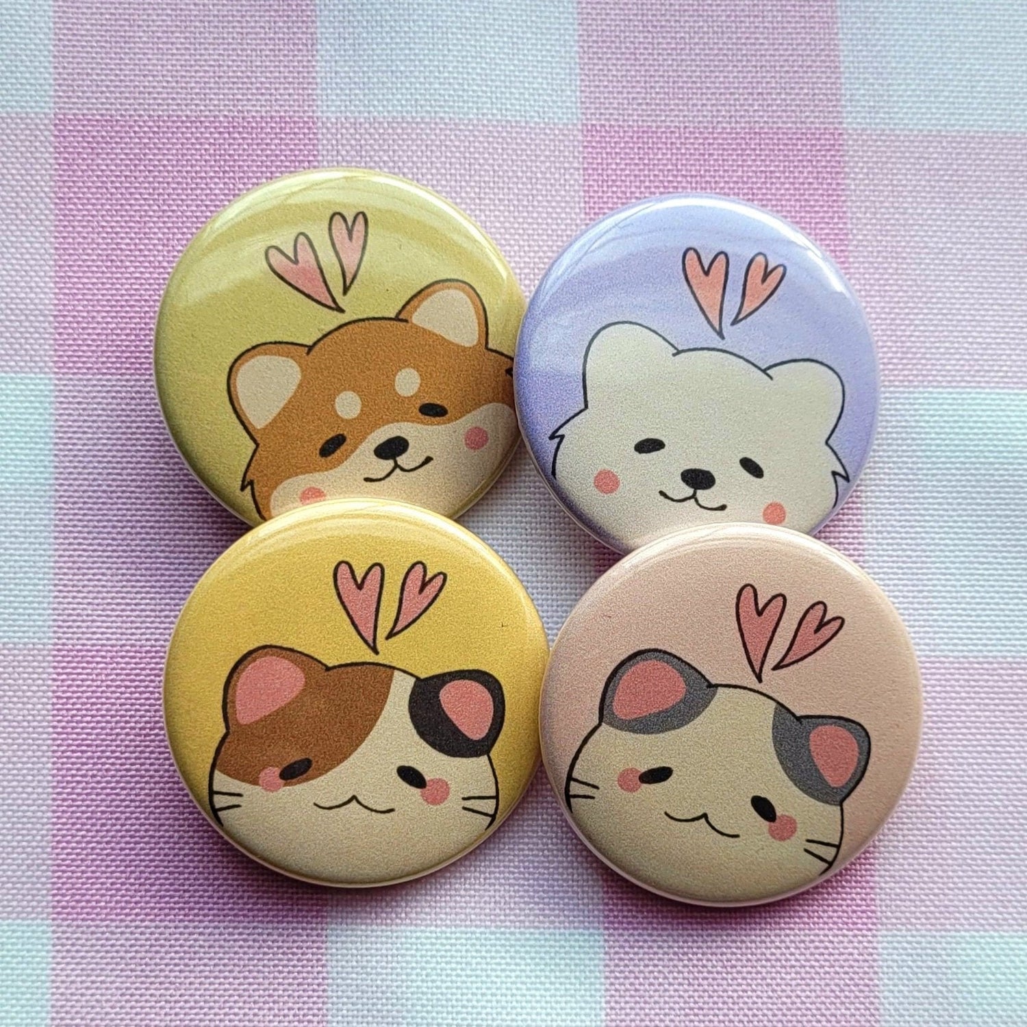 button pins
