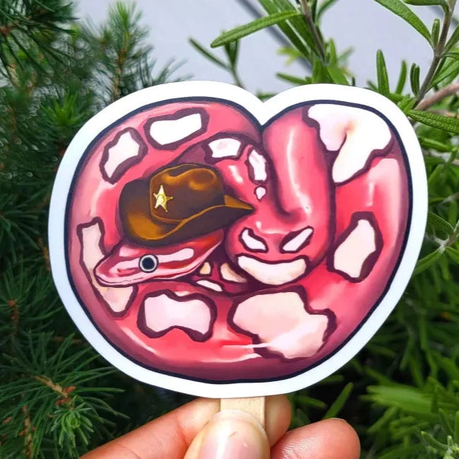 sheriff slitherina sticker