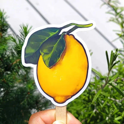 lemon sticker