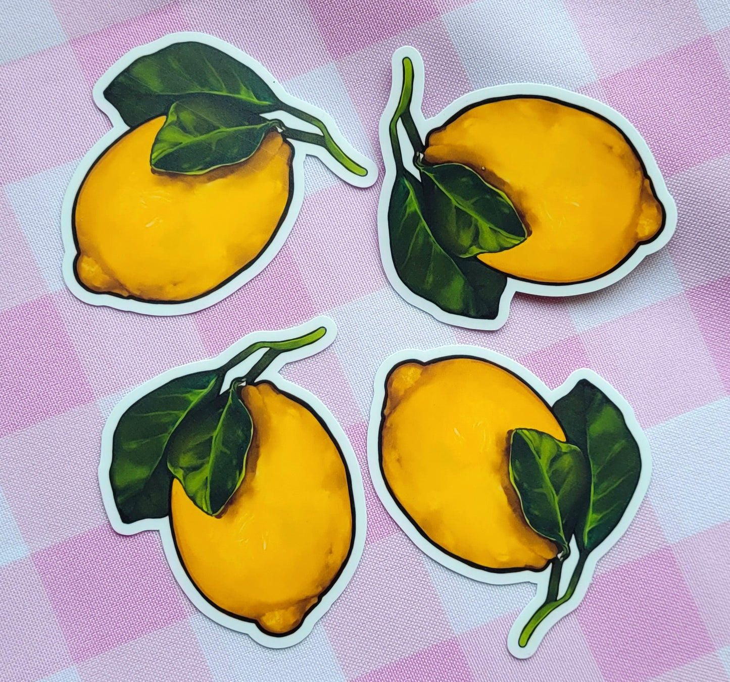 lemon sticker