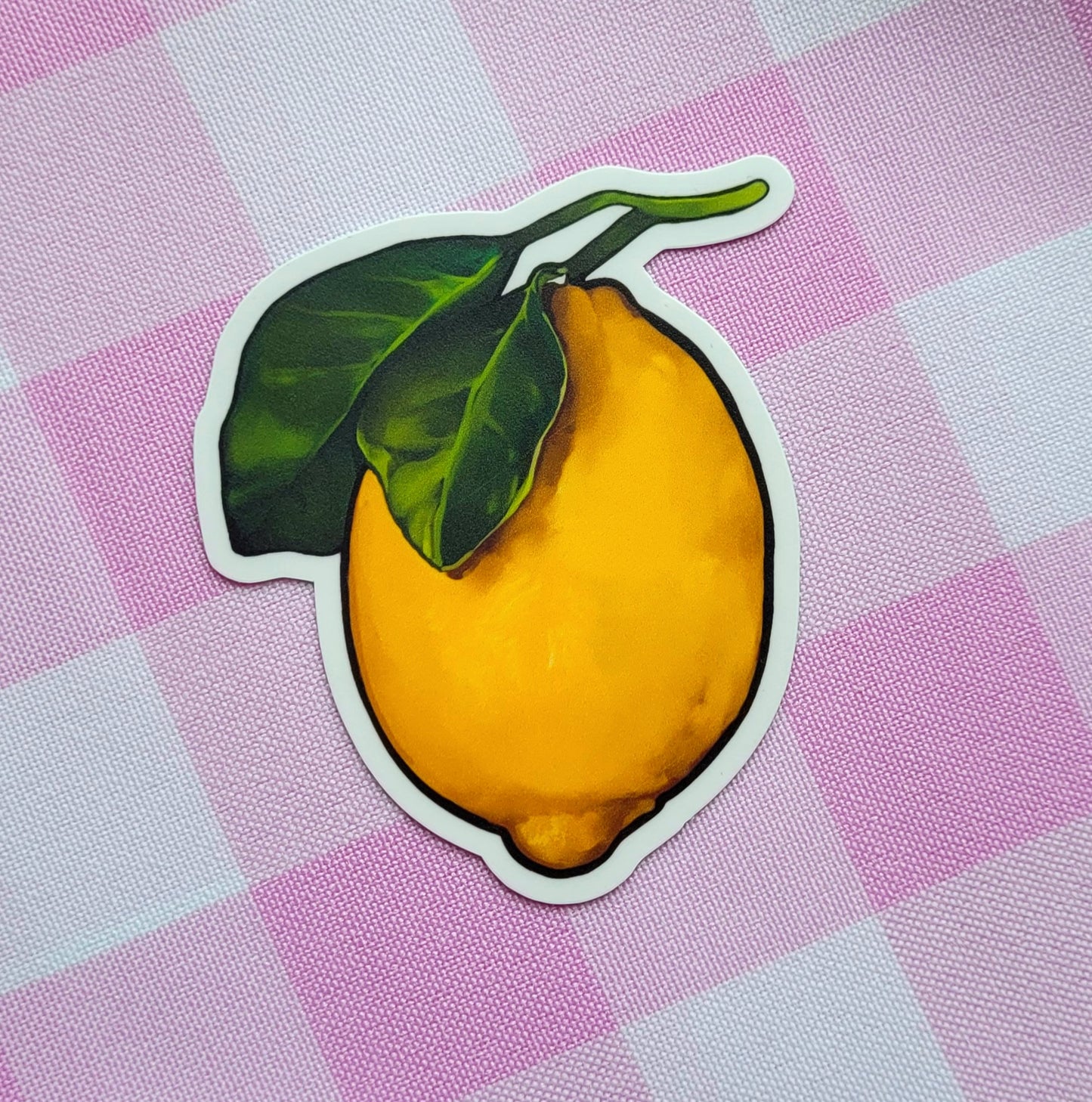 lemon sticker