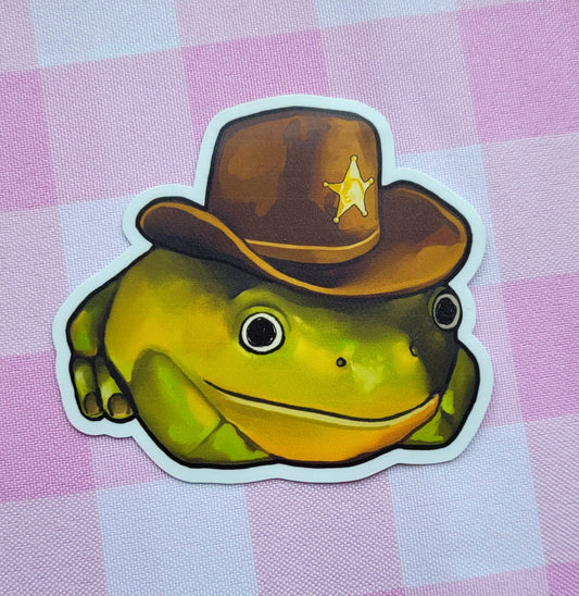 sheriff robbit sticker