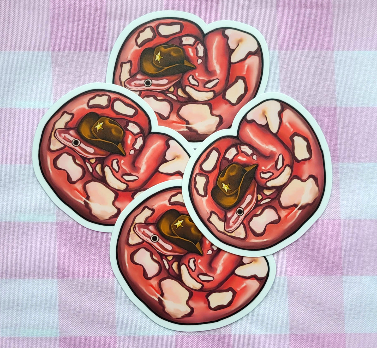 sheriff slitherina sticker