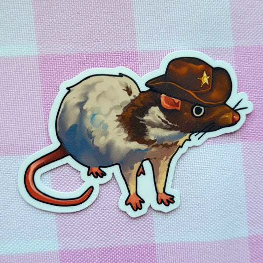 sheriff pipsqueak sticker