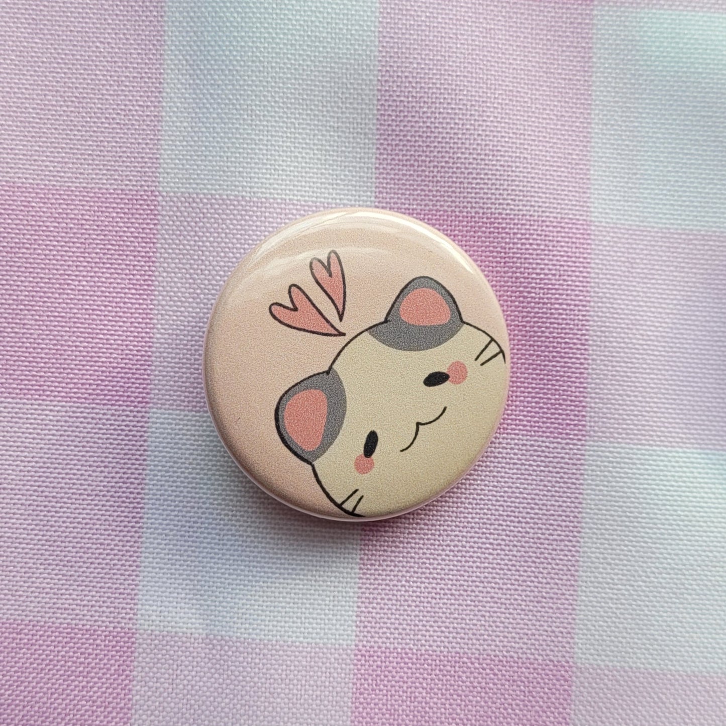 pet button pin set