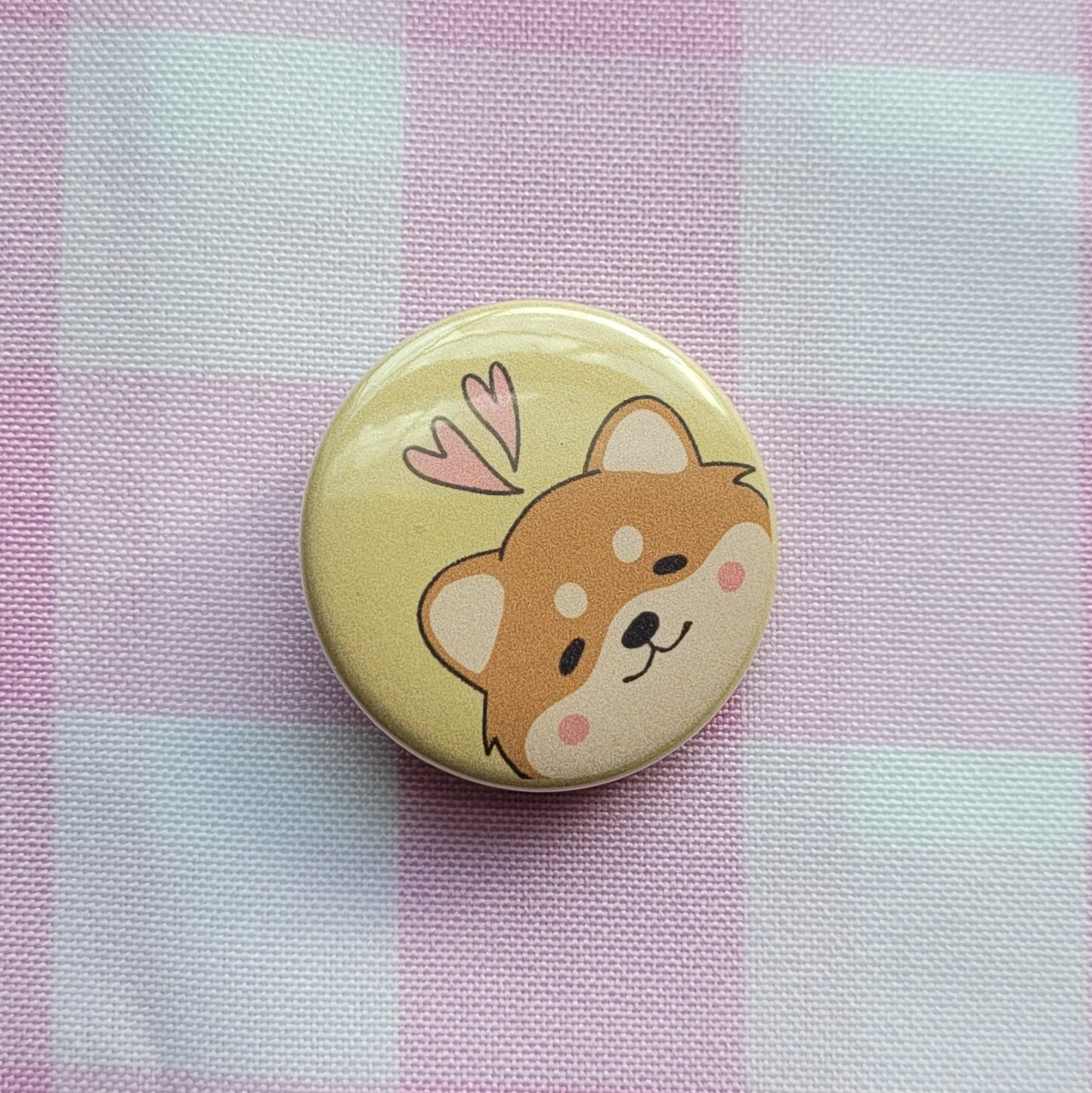 pet button pin set