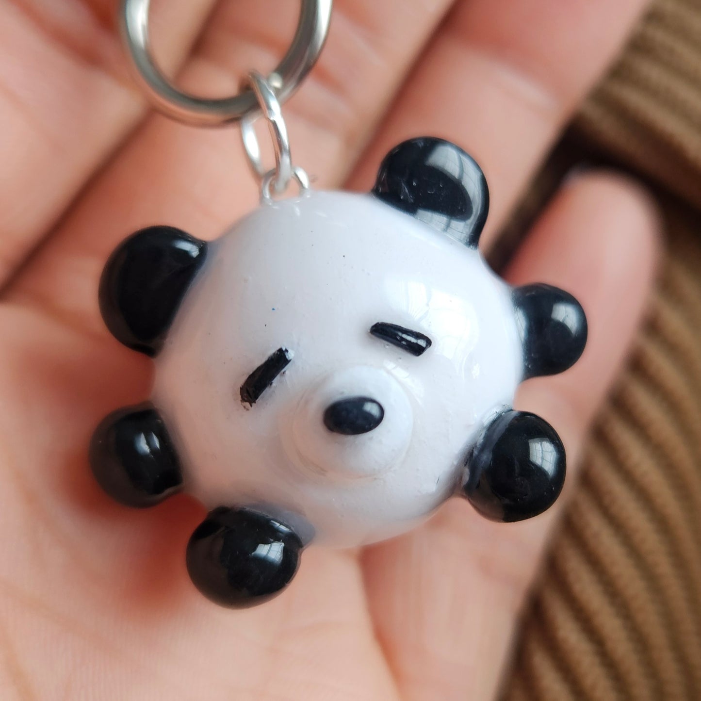 panda keychain