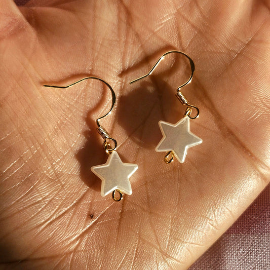 star charm earrings
