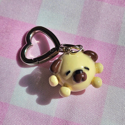 pug keychain